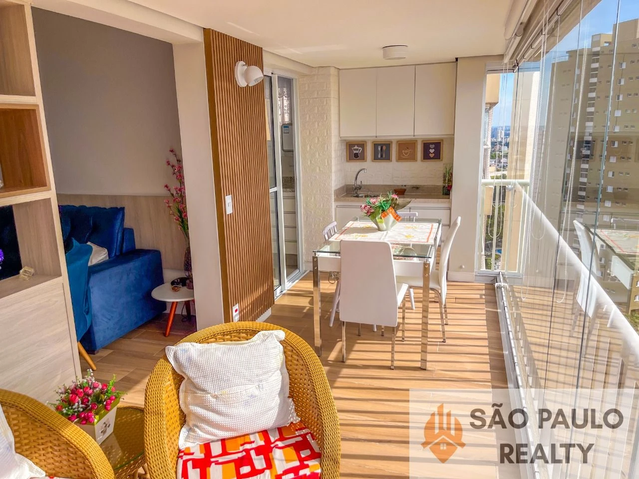Apartamento mobiliado 111m² à venda no Jardim Bonfiglioli em Jundiaí, 3 dormitórios, suíte, ideal para home office