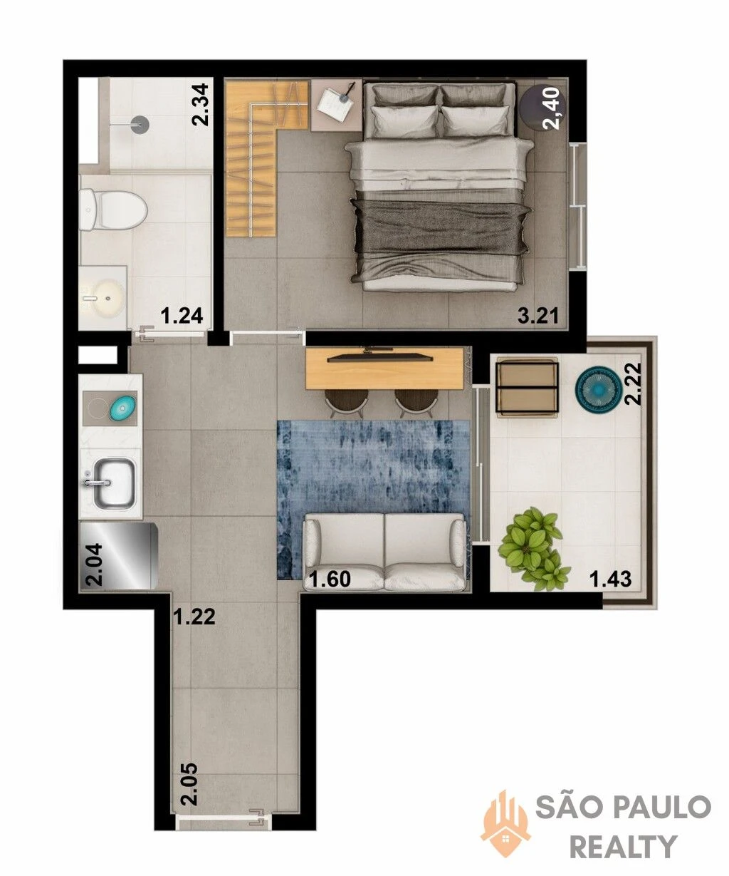 Studio e 1 dormitório de 19 a 29 m² com lazer completo na Vila Clementino, perto do metrô Santa Cruz - Pronto para Morar!!!!