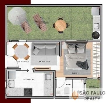 Apartamentos de 1 e 2 dormitórios na Vila Carrão - 30 a 50 m², opções com garden e portaria 24h em região valorizada