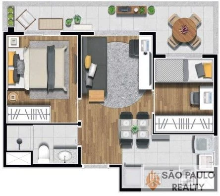 Apartamento 1-2 dormitórios 34 a 41m² na Vila Prudente com varanda, lazer completo I Pronto para Morar - Ao Lado do Metrô