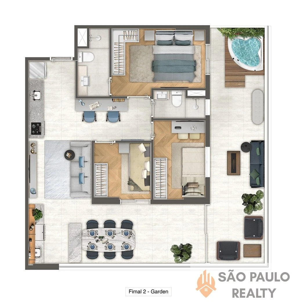 Apartamento 2 e 3 dormitórios no Soberano Guilhermina - 38 a 91 m², lazer completo e localização estratégica perto do metrô