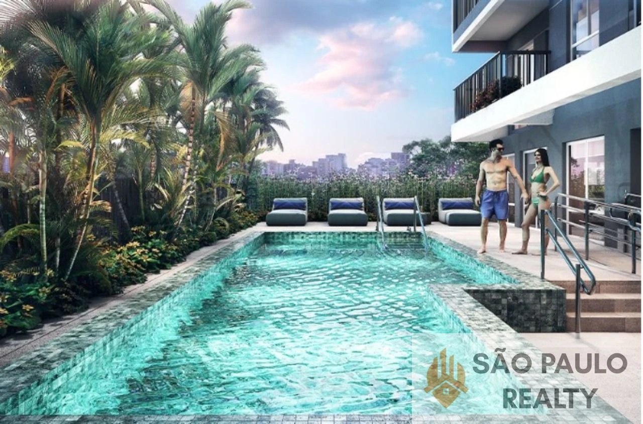 Apartamentos 1 e 2 dormitórios de 33 a 51m² com varanda e lazer completo no Portal do Morumbi - Entrega: Junho de 2026