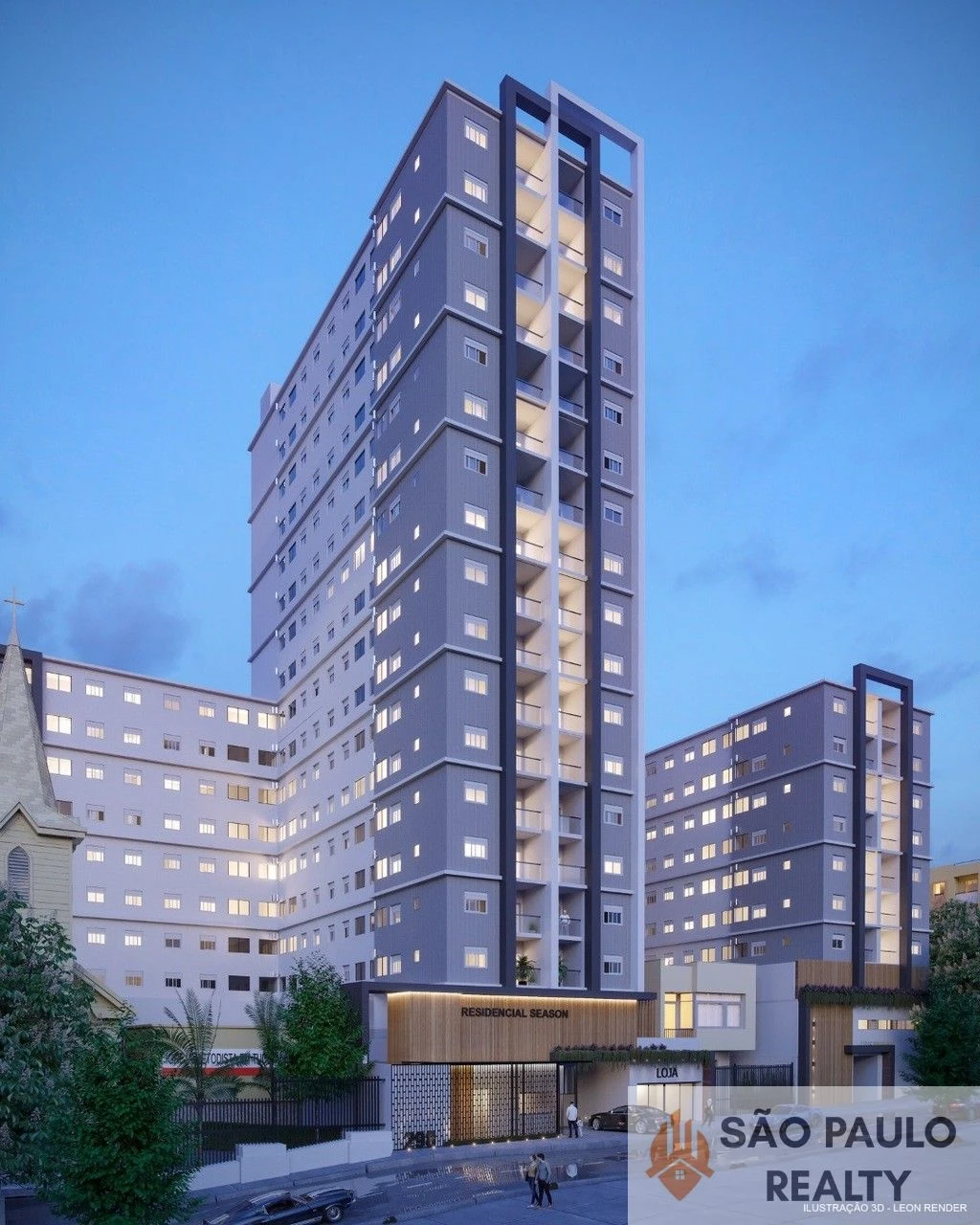Apartamentos de 34 a 52m², 2 dorms, 1 suíte, com ou sem vaga, lazer completo, ao lado do Metrô, PRONTO PARA MORAR