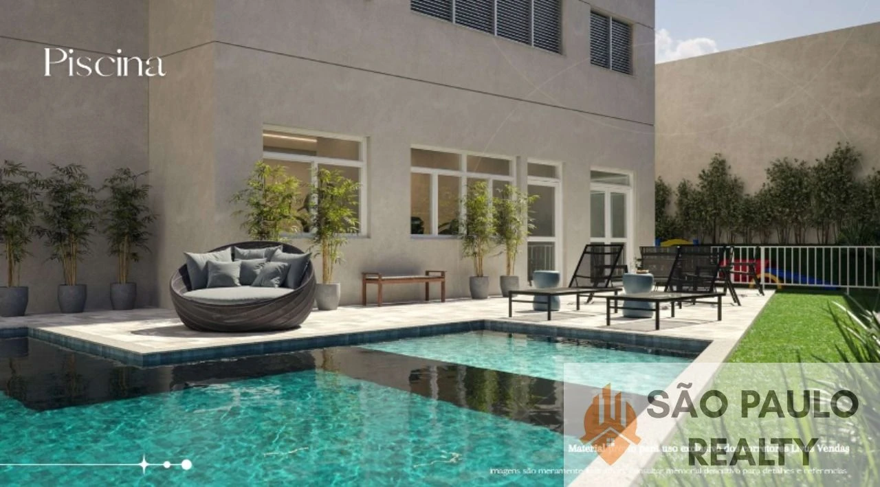 Apartamentos de 28 e 43m² com varanda, lazer completo e vaga opcional na Mooca a 1,2km do Metrô