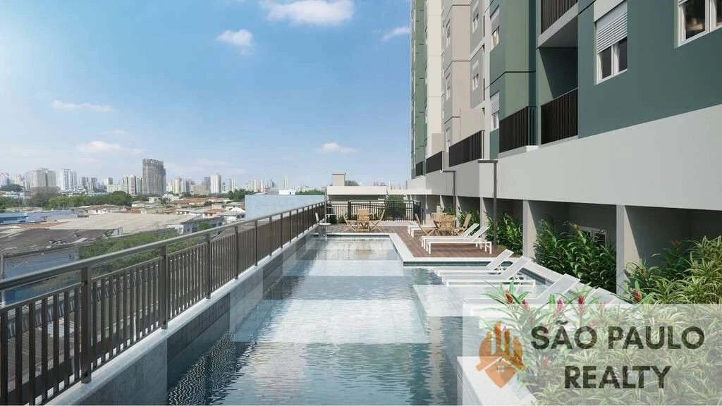 Apartamentos de 46 a 57m² com 2 e 3 dorms, 1 vaga, terraço e lazer completo, próximo ao Tatuapé e Anália Franco - PRONTO PARA MORAR!!!!
