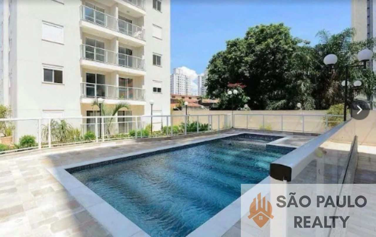 Apartamento 2 dormitórios de 50m² com 2 vagas cobertas e lazer completo - região do Tatuapé