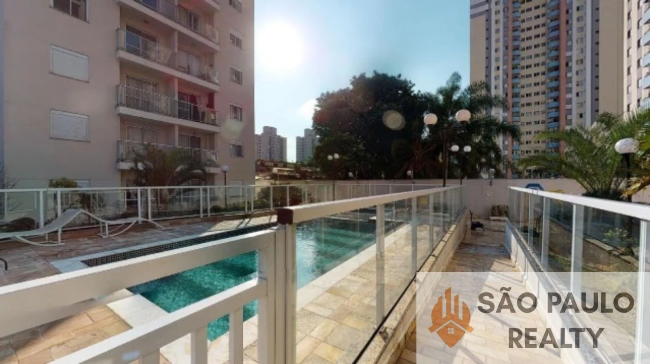 Apartamento 2 dormitórios de 50m² com 2 vagas cobertas e lazer completo - região do Tatuapé