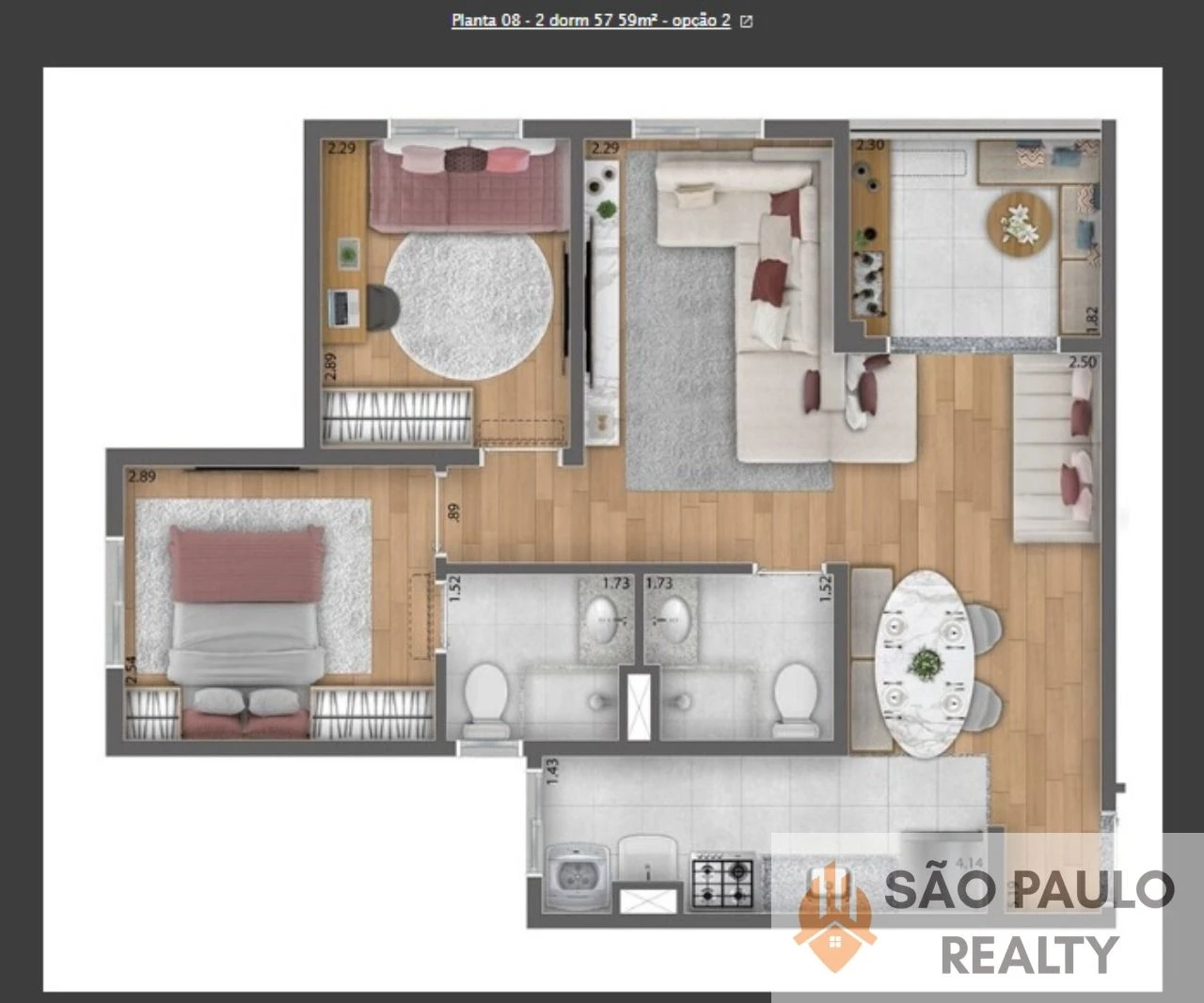 Apartamentos de 46 a 57m² com 2 e 3 dorms, 1 vaga, terraço e lazer completo, próximo ao Tatuapé e Anália Franco - PRONTO PARA MORAR!!!!