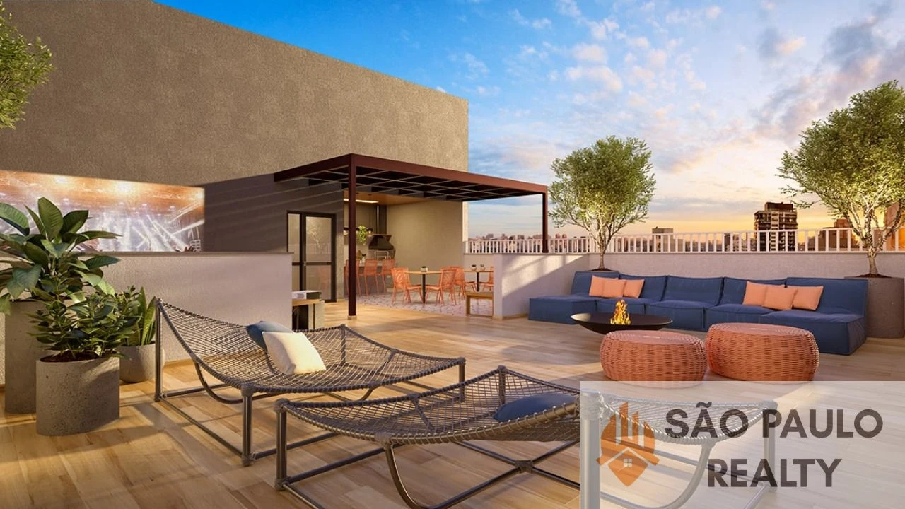 Apartamento e Studio - 1 dormitório - Lazer no Rooftop - 290m metrô Faria Lima I Entrega: Outubro de 2026