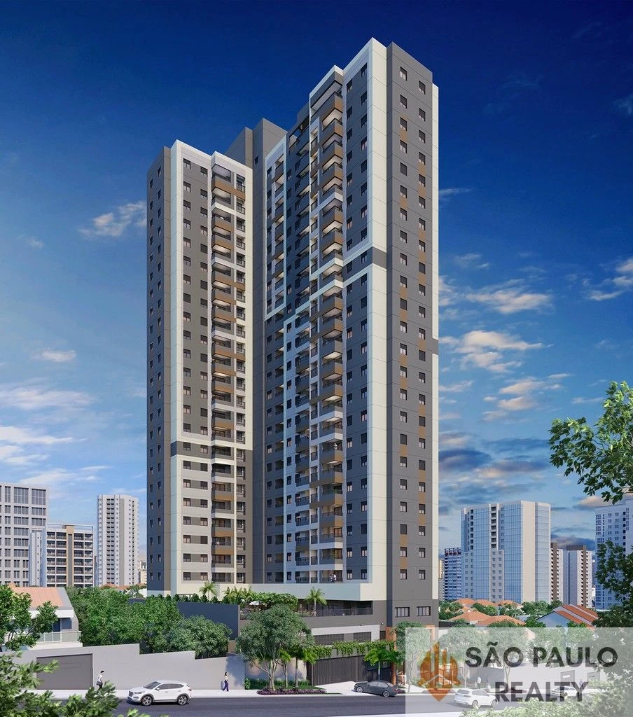 Apartamento - 3 Dorm, sacada e garagem. I 65,20m² | Lazer Completo - Entrega: Junho de 2028 - Apenas 02 quadras do metrô Guilhermina-Esperança.