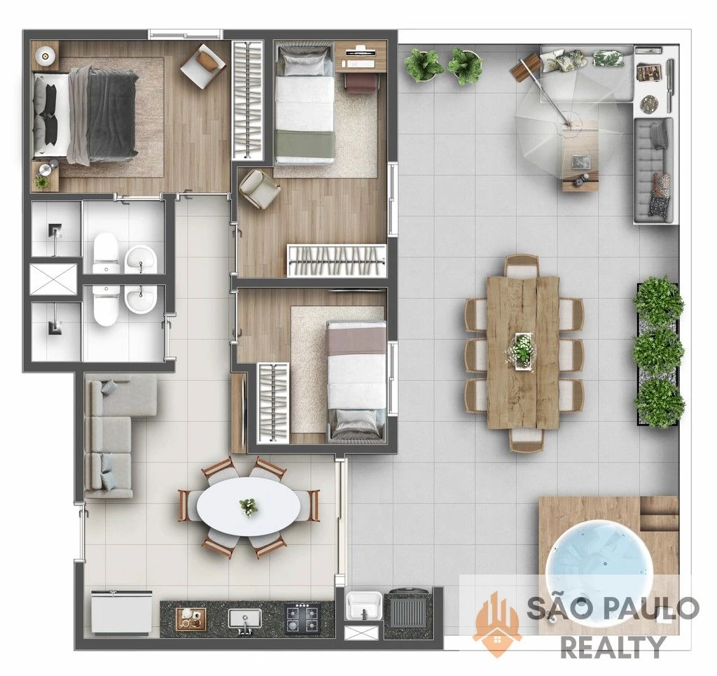 Apartamento 2 e 3 dormitórios em Itaquera 35 a 92m² com varanda gourmet | HUG Vitality Dom Bosco | 500m CPTM - Entrega: Junho de 2028
