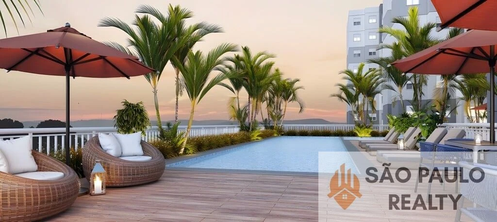 Apartamento 2 dormitórios 38 e 40m² com varanda grill na Zona Sul | Griffe Club Vila Real | Próx. Capão Redondo - Entrega: Fevereiro de 2027.