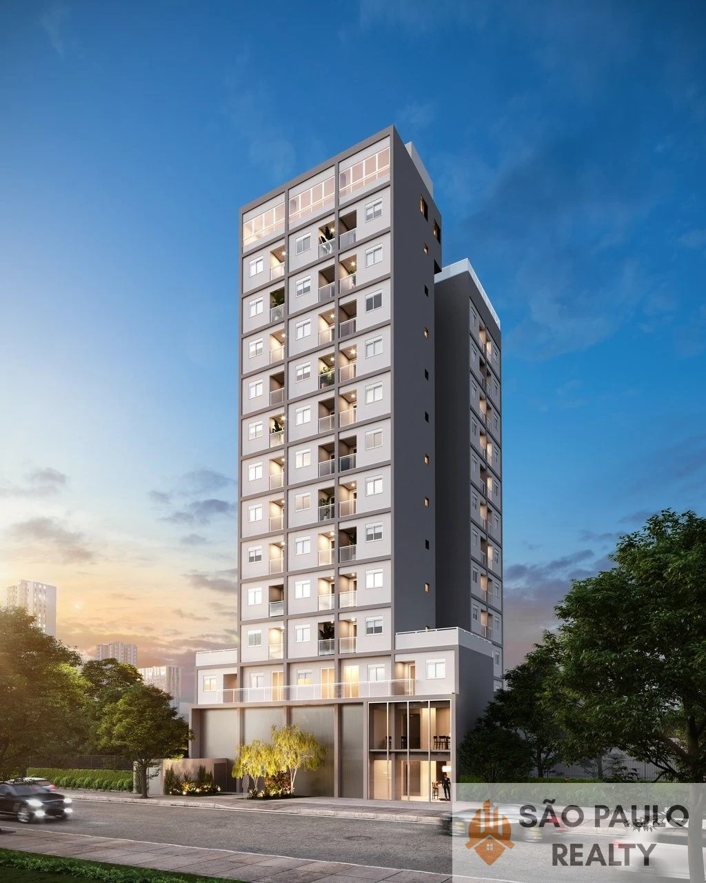 Apartamento | Studio no Campo Belo 27 a 38m² com varanda, rooftop com piscina, a 600m do metrô Campo Belo-SP I Entrega: Agosto de 2027