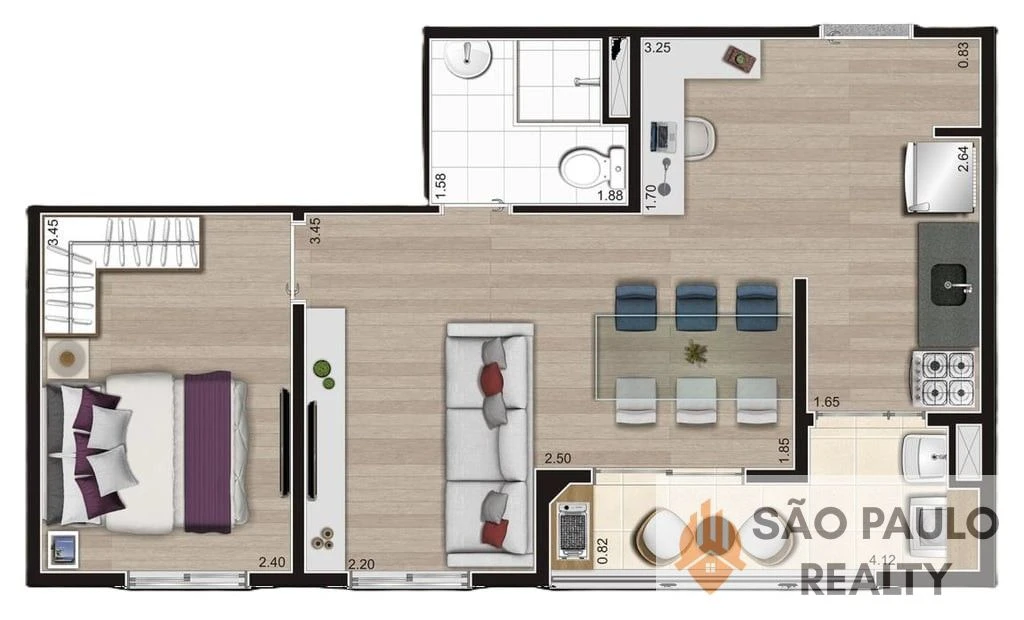 Manacá Jardim Botânico | Apartamento 2 Dorms 41,7 a 43,3m² com Vaga | Lazer Completo | Zona Sul SP I Entrega: Dezembro de 2027