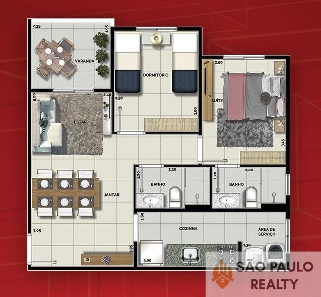 Torino Morumbi - Apartamentos 1 e 2 Dorms. de 38,6 a 55,6 m² | Lazer Completo | Pronto para Morar
