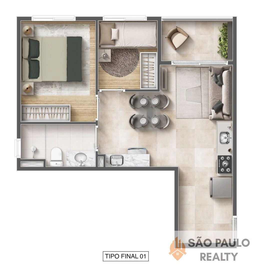 VIP Vila Prudente - Apartamentos 1 e 2 Dorms. de 25,4m² a 62,9m² | Lazer Completo | Ao Lado do Metrô I Entrega: Junho de 2028