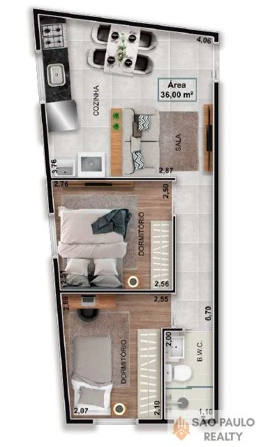Apartamento Tatuapé 1 e 2 dormitórios de 24m² a 45,93m² com vaga, lazer e coworking | DOMO Tatuapé One I PRONTO PARA MORAR!!!!