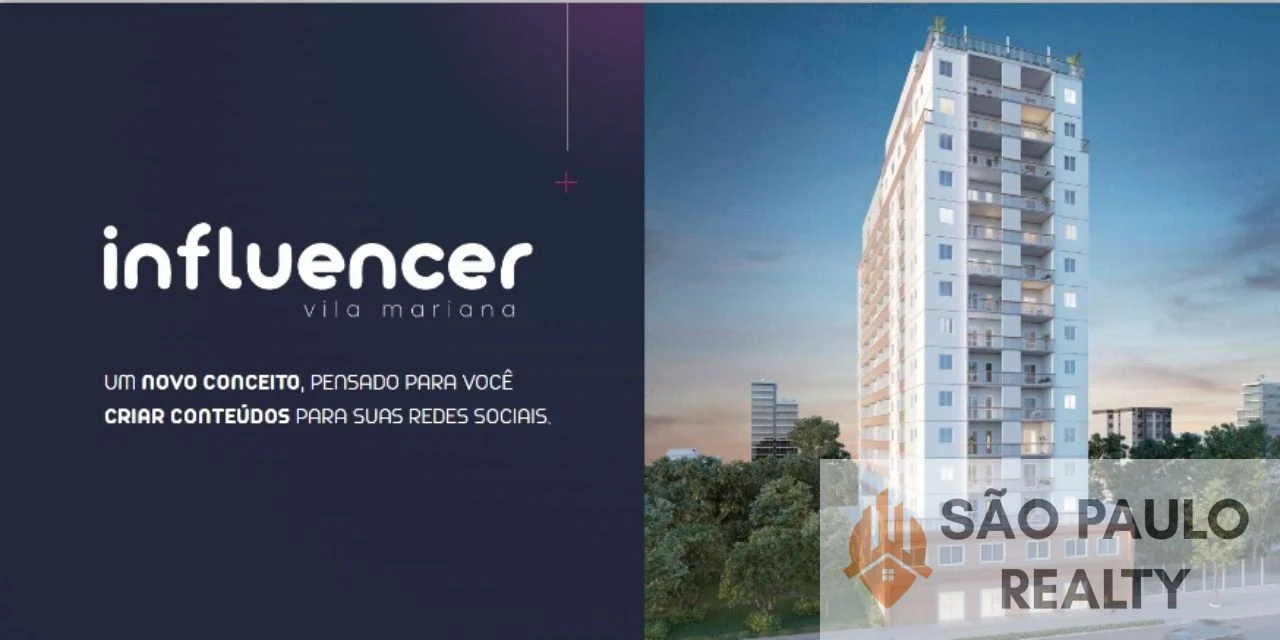 Vila Mariana - Studios a Apartamento de 2 Dorms com Varanda | 20m² a 48,9m² | A 350m do Metrô - Entrega: Dezembro de 2027