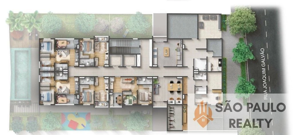 SmartHome Vila Sônia 1 e 2 Dorms 25 a 36 m² com Varanda a 500 m do Metrô | Lazer Completo | MCMV I Entrega: Agosto de 2028