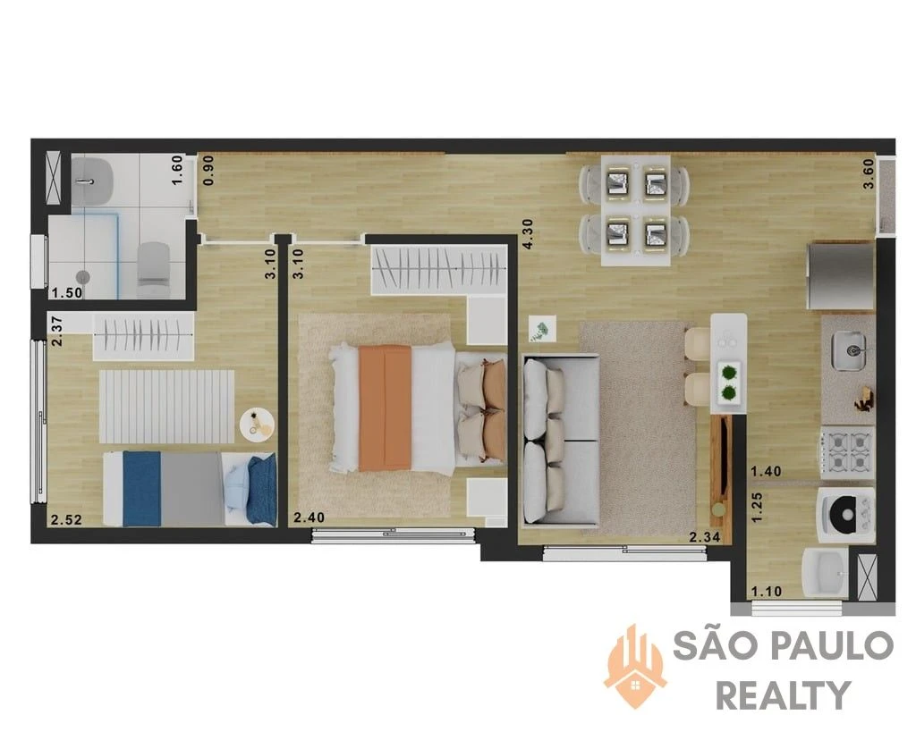 Studios e Apartamentos 1 e 2 Dormitórios de 29m² a 42m² na Mooca | Bellissimo Mooca | Lazer Completo | Pronto para Morar!!!