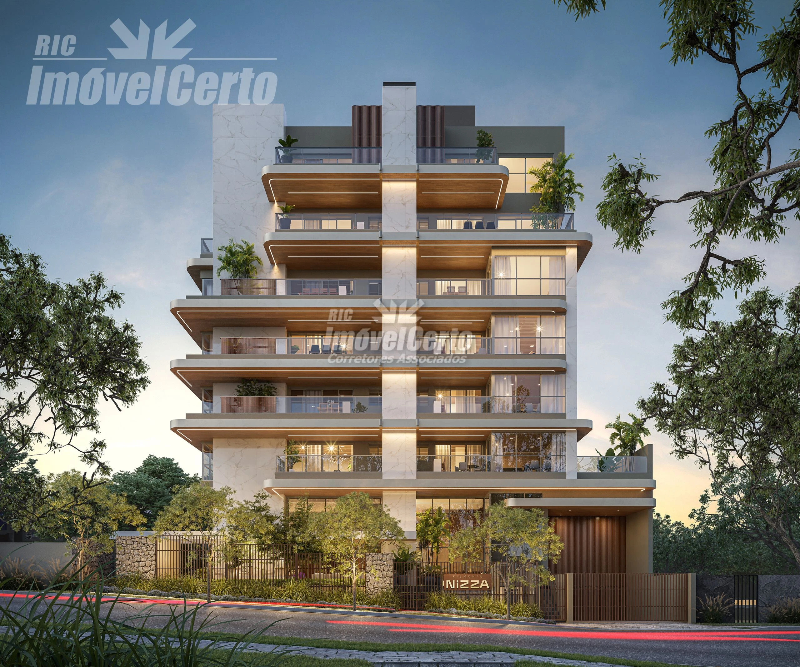 Apartamentos no Edifício NIZZA, ao lado do Pátio B