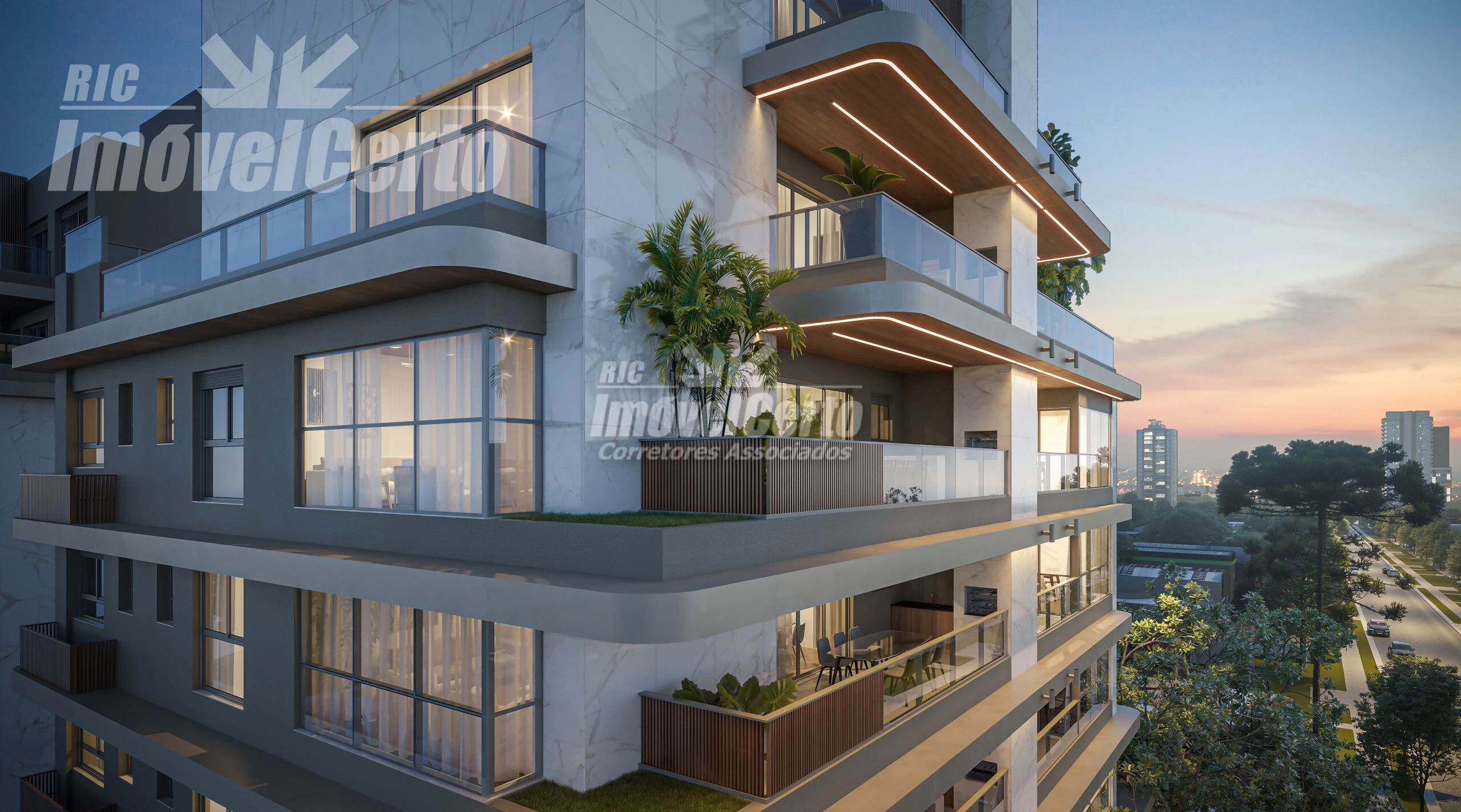 Apartamentos no Edifício NIZZA, ao lado do Pátio B