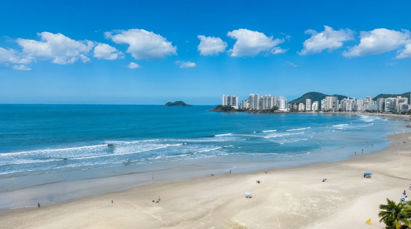 Apartamento Frente Mar nas Pitangueiras | 3 Suítes | Vista Panorâmica para o Mar | 120 m²