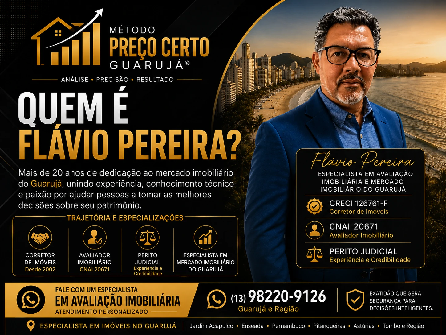 Quanto Vale o Metro Quadrado em Cada Bairro do Guarujá em 2026