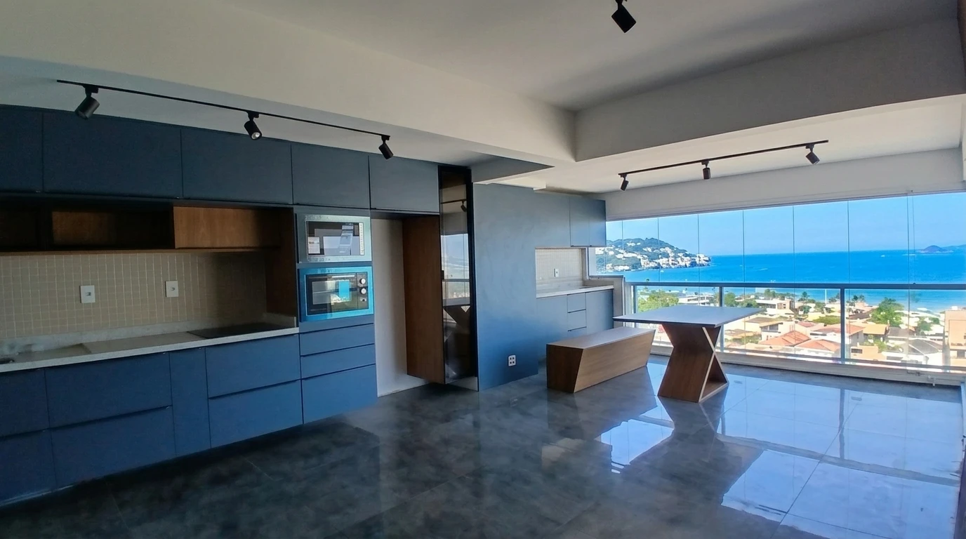 Apartamento Vista Mar 2 dormitorios vista mar lazer completo 2 vagas Enseada Guaruja 