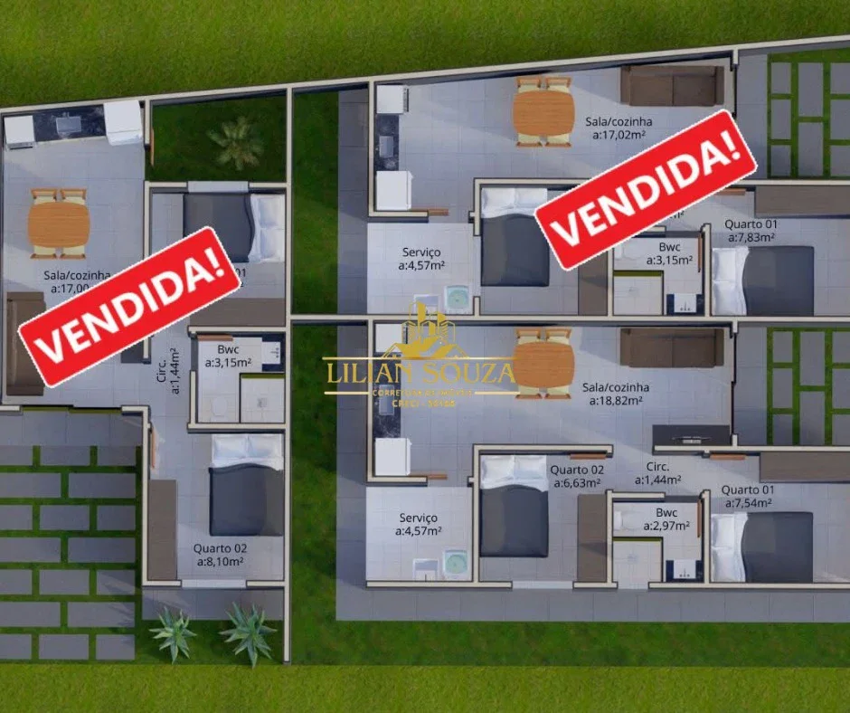 Casa com Entrada a Partir de R$30 mil
