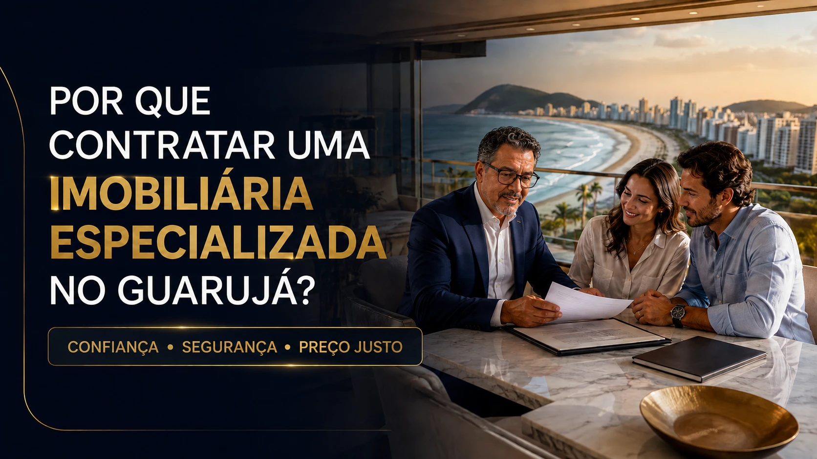 Por que contratar uma imobiliária especializada no Guarujá?