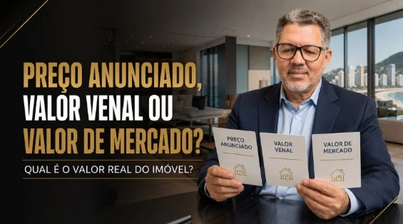 Preço anunciado, valor venal e valor de mercado: diferenças
