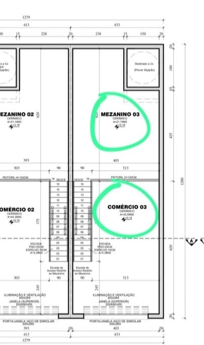 Sala Comercial para Locação, São José dos Pinhais / PR, Bairro São Marcos, por R$ 2.600,00!!!