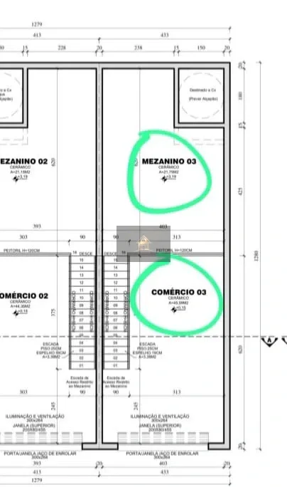 Sala Comercial para Locação, São José dos Pinhais / PR, Bairro São Marcos, por R$ 2.600,00!!!