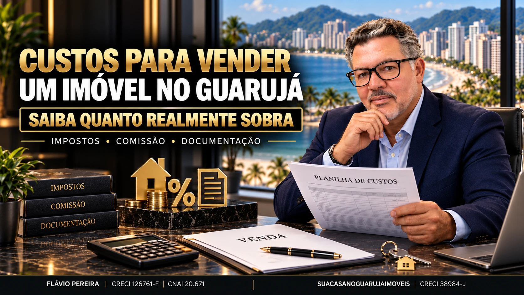Custos para Vender um Imóvel no Guarujá