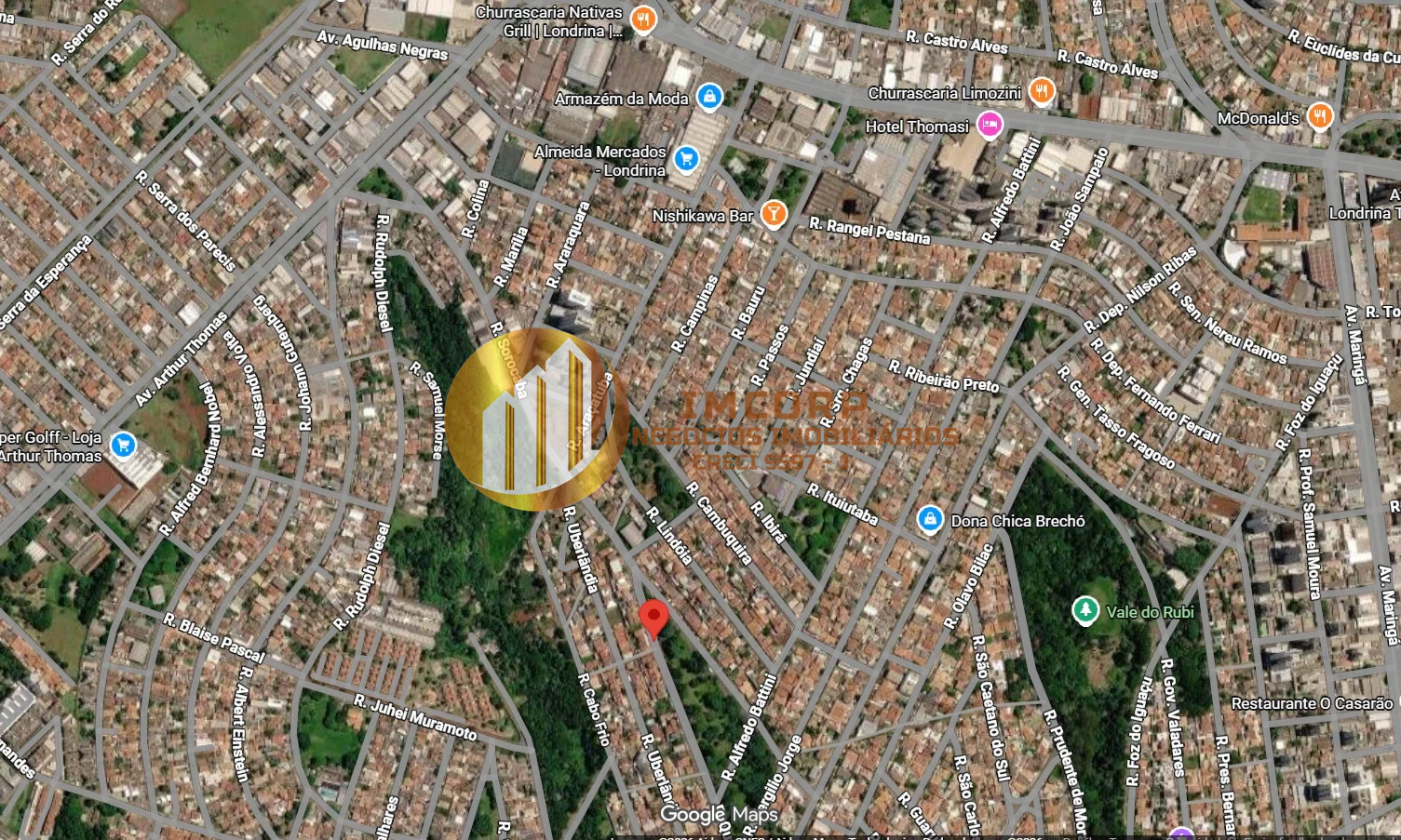 Terreno 250m² no Jardim Alvorada, Londrina