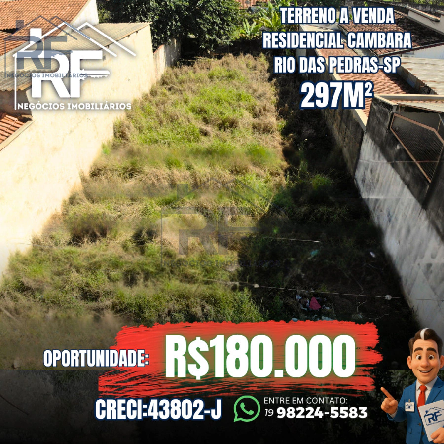 Terreno para Venda em Rio das Pedras, Parque Residencial Cambará