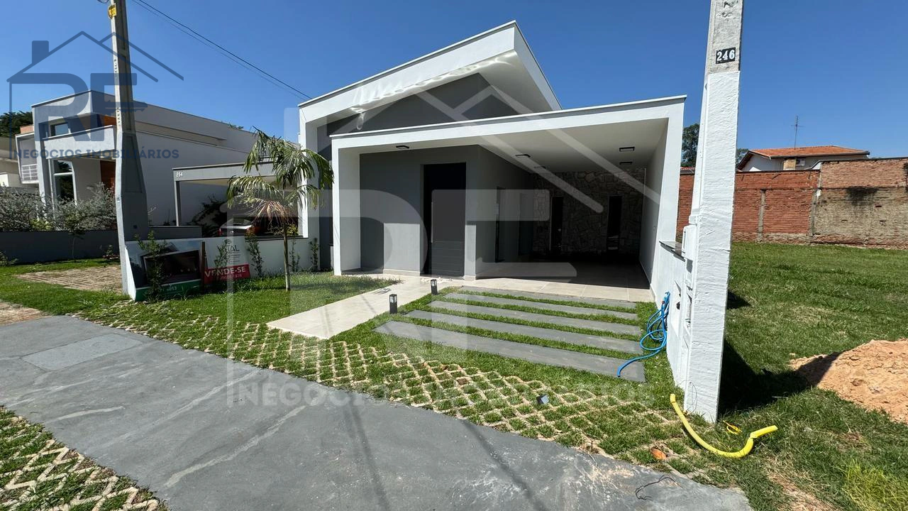 Casa em Condomínio para Venda em Piracicaba, Água Branca, 3 dormitórios, 1 suíte, 3 banheiros, 4 vagas