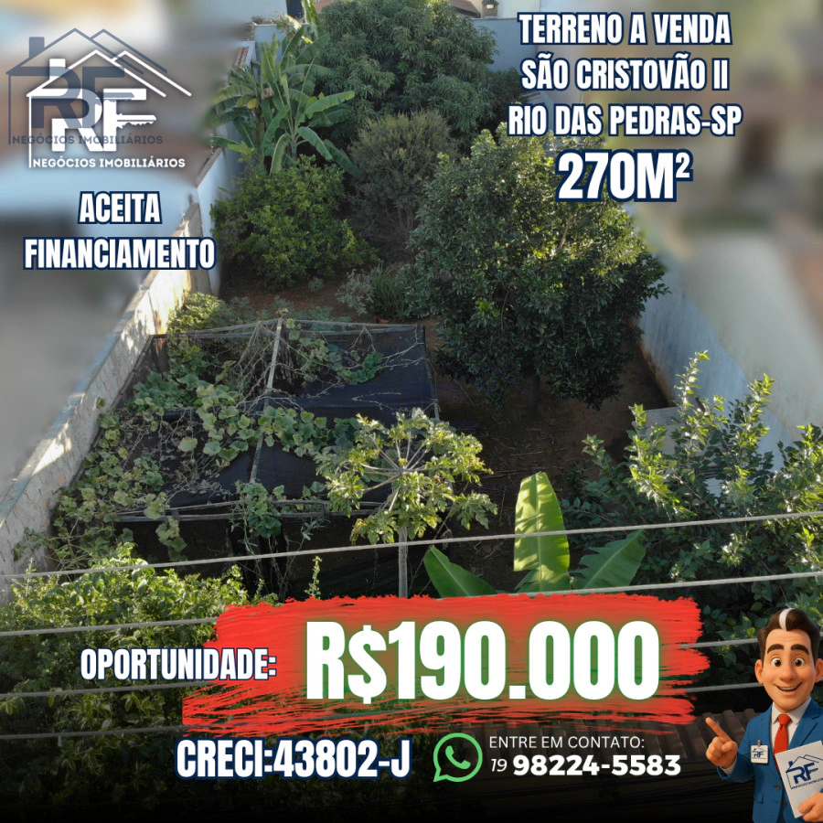 ✨ OPORTUNIDADE no São Cristóvão II – Rio das Pedras/SP!