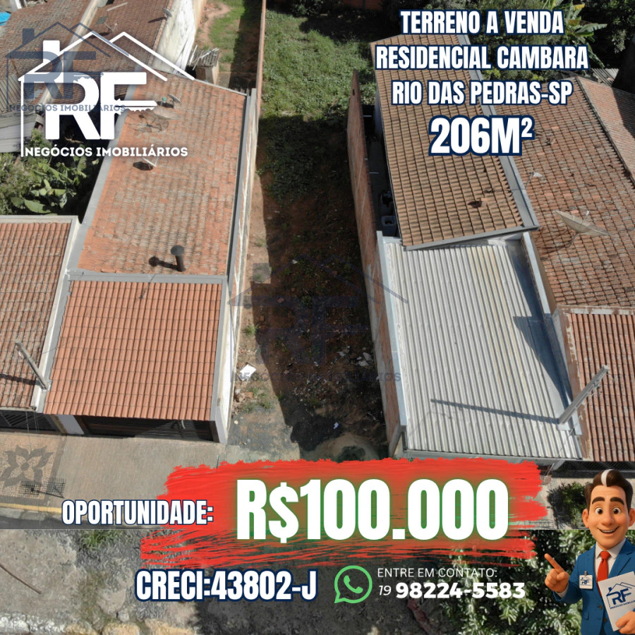 ✨ OPORTUNIDADE no Residencial Cambará – Rio das Pedras/SP!