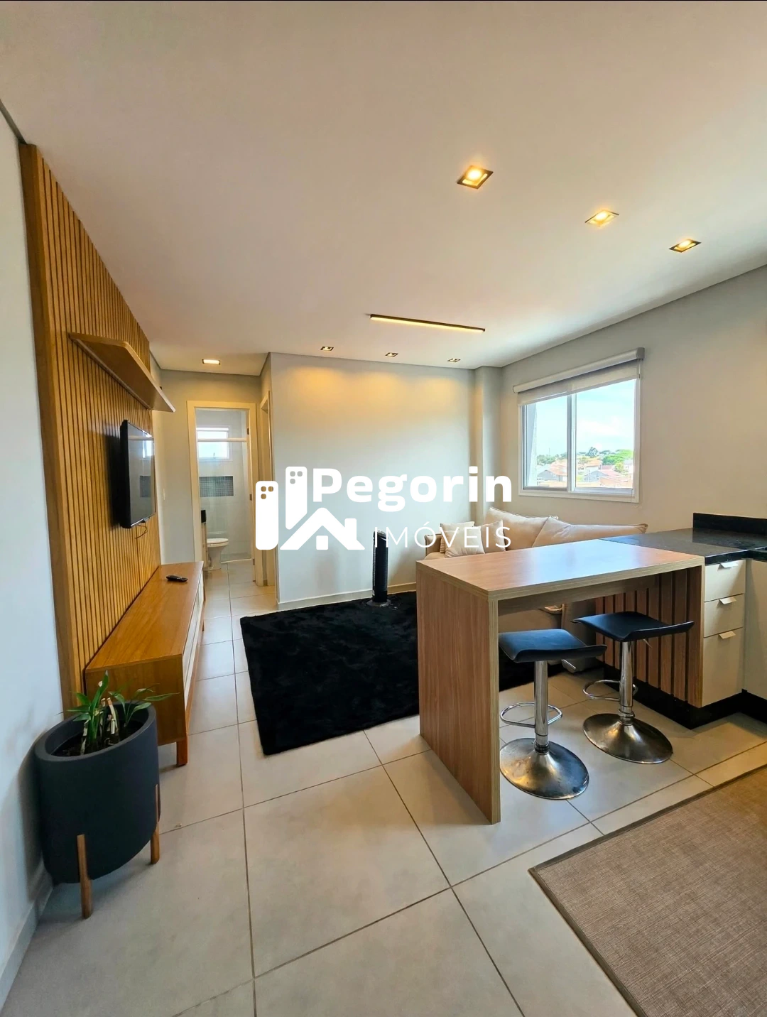 Apartamento 01 Quarto Mobiliado, com eletros. - foto 2