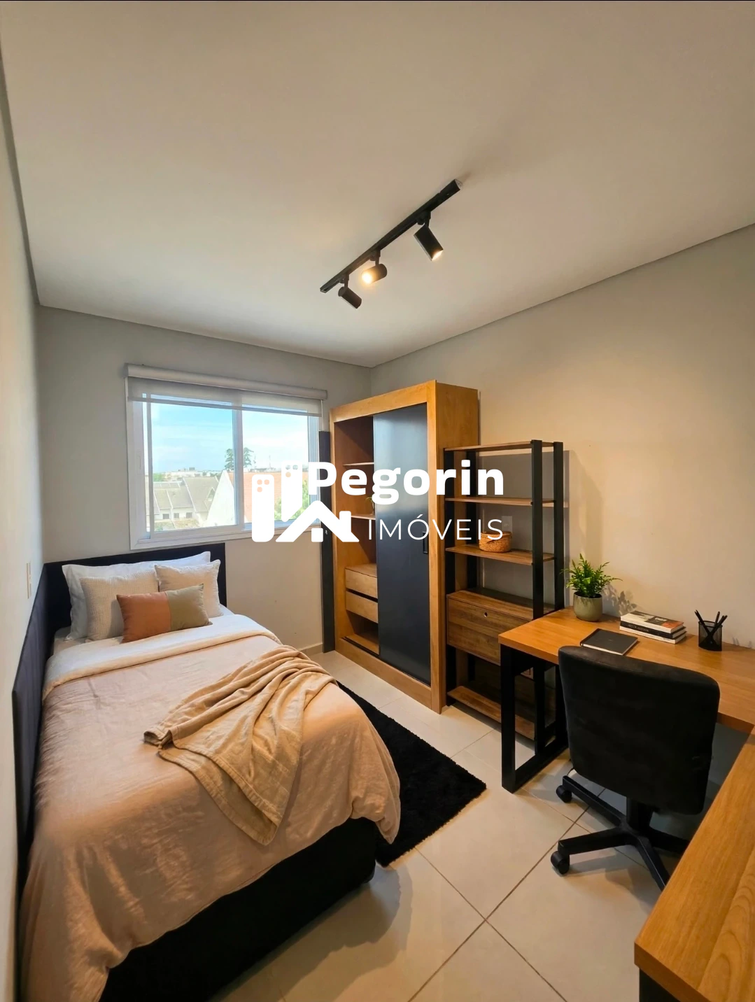 Apartamento 01 Quarto Mobiliado, com eletros. - foto 3