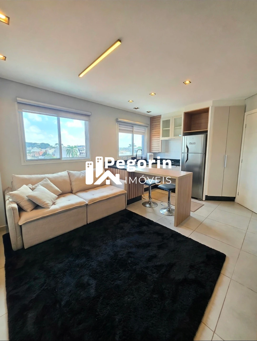 Apartamento 01 Quarto Mobiliado, com eletros. - foto 4