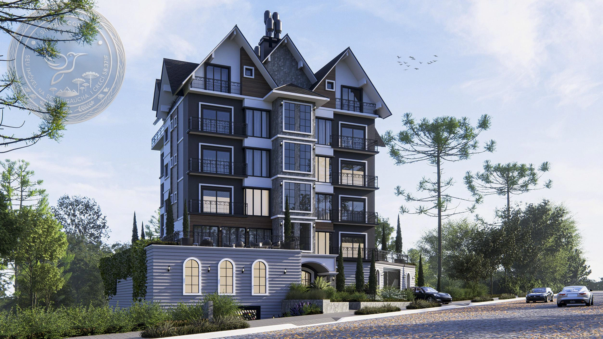 Residencial Montblanc - terceiros - Apto Tipo