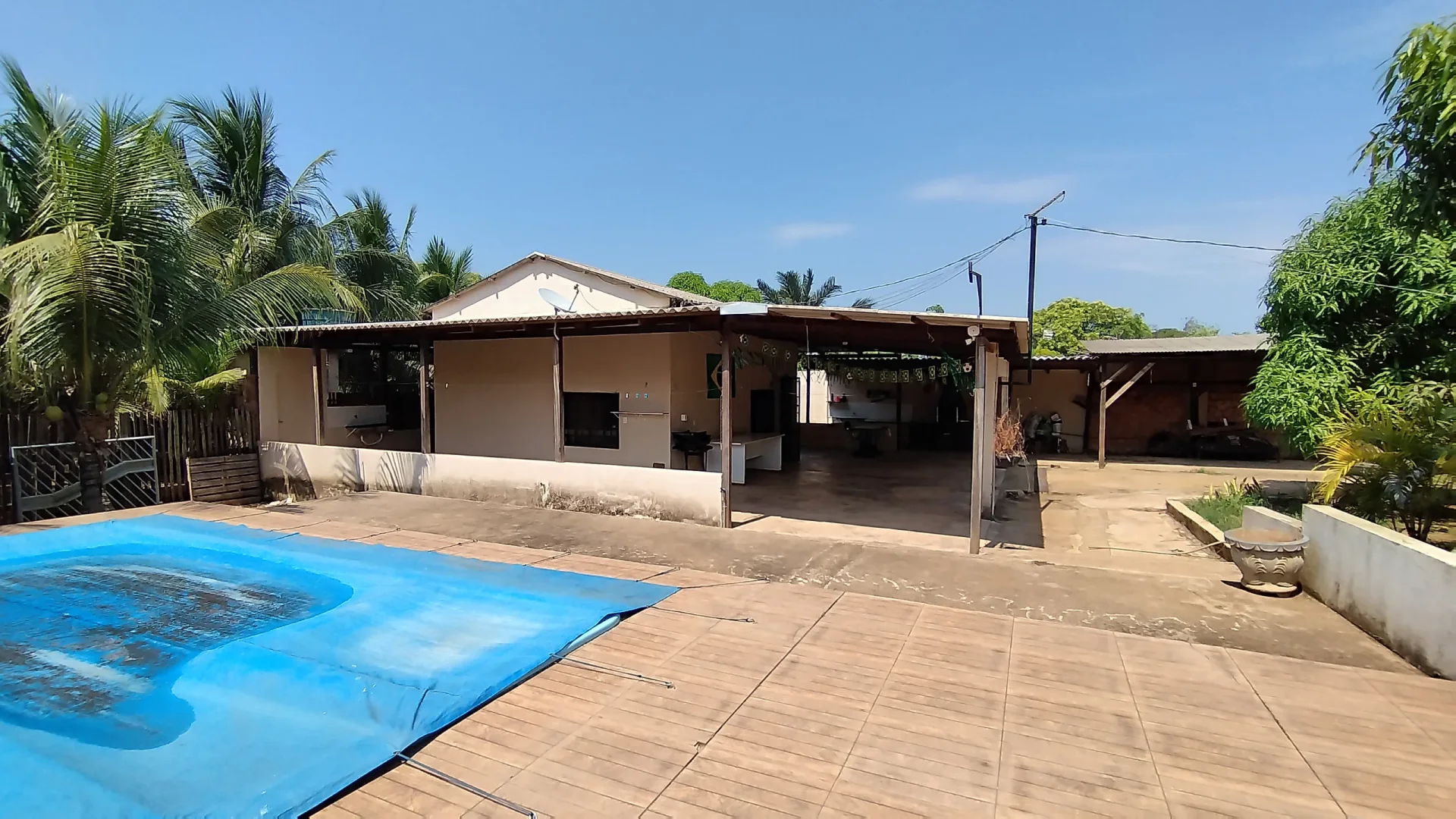 Chácara à venda com 2 quartos e piscina em Novo Horizonte, Porto Velho