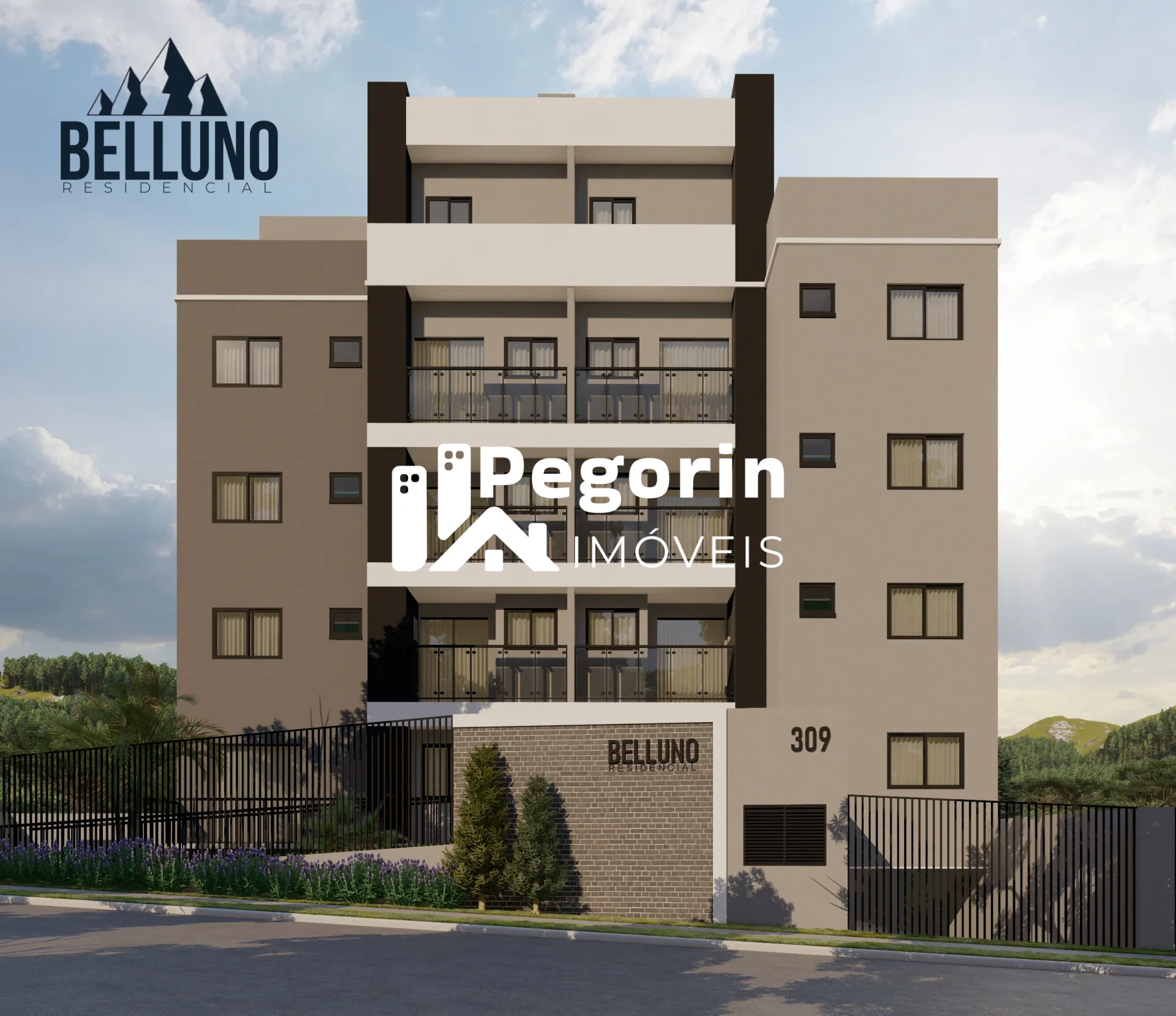 Apartamento à venda com 3 quartos e churrasqueira em Centro, Pinhais