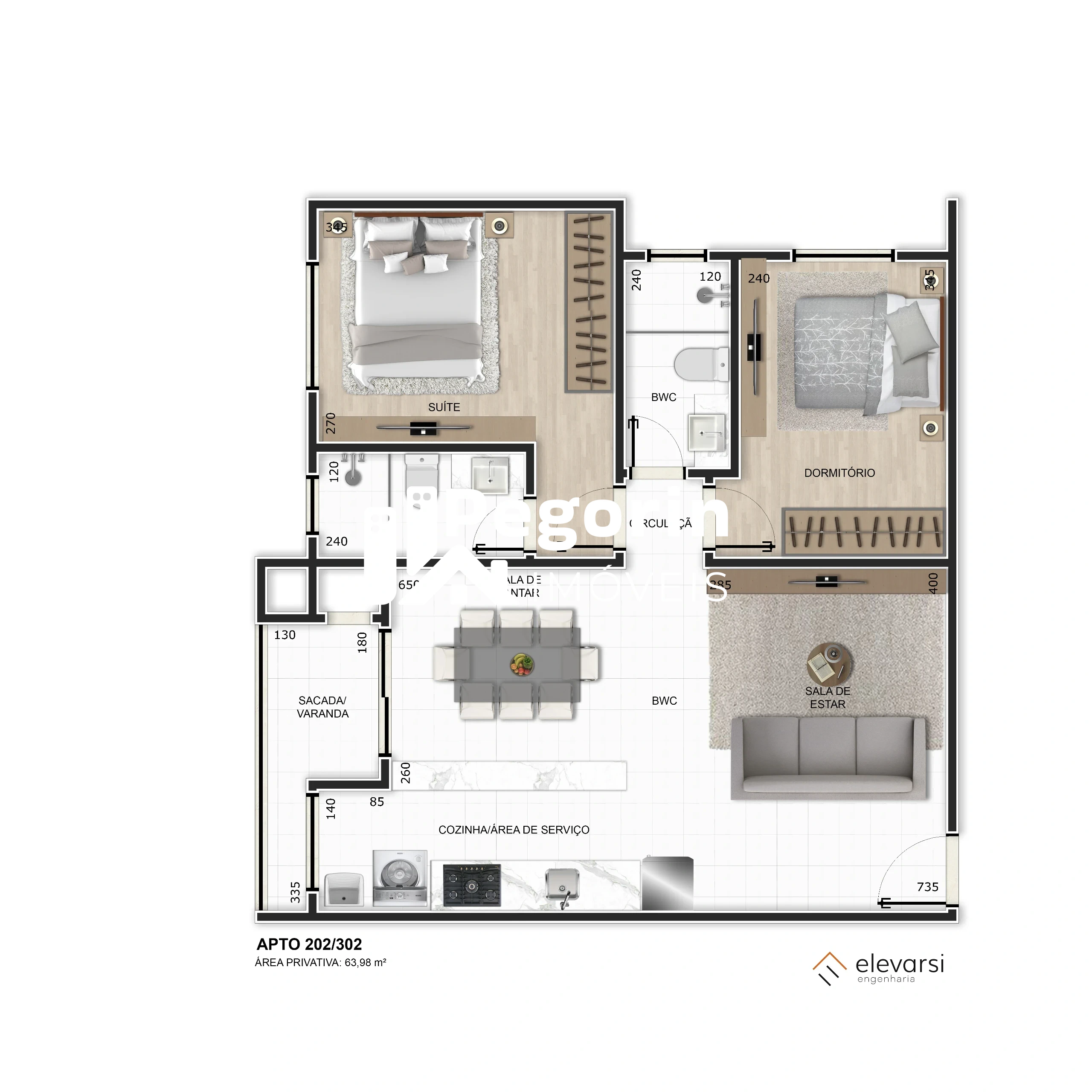 Apartamento, 3 quartos, 73 m² - Foto 12