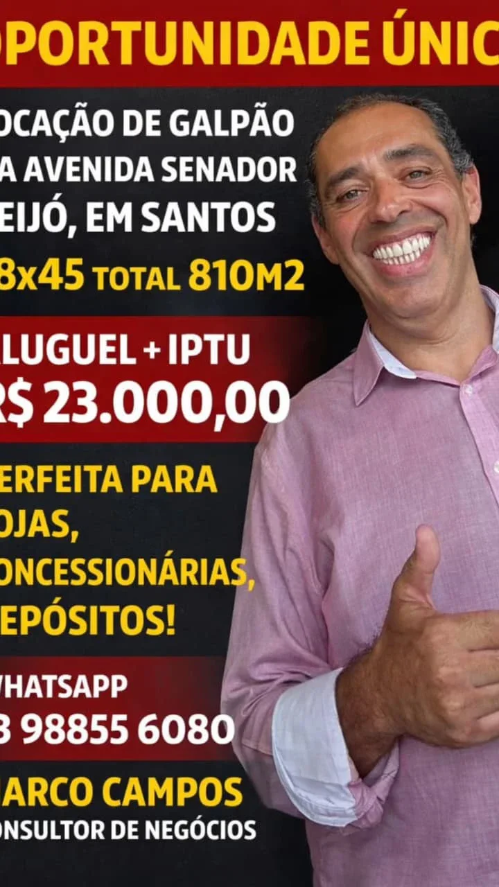 LOCAÇÃO DE GALPÃO