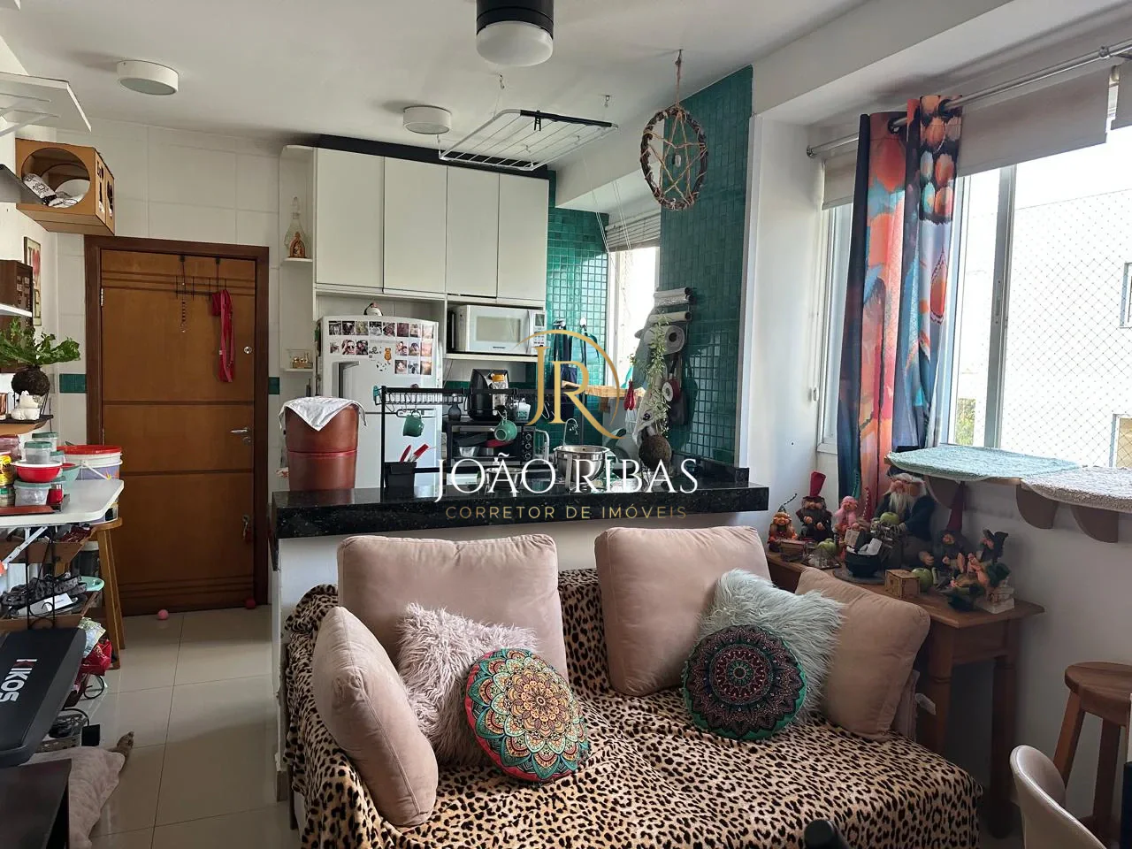 Apartamento de 1 Quarto com Suíte e Sacada à Venda no Nova Aliança