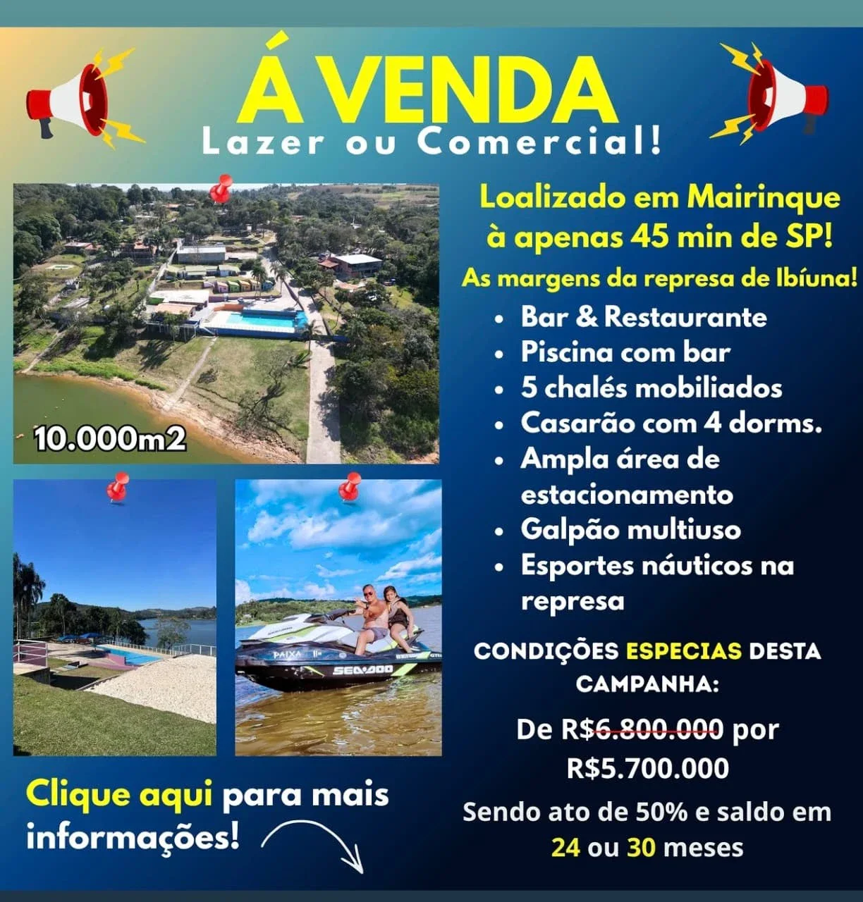A VENDA LAZER O COMERCIAL